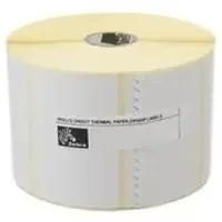 Zebra Label, Paper, 51x32mm, Thermal Transfer, Z-PERFORM 1000T, Uncoated, Permanent Adhesive, 25mm Core