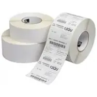Zebra Technologies Label, Polyester, 57x44mm, Thermal Transfer, Z-ULTIMATE 3000T WHITE, Coated, Per...