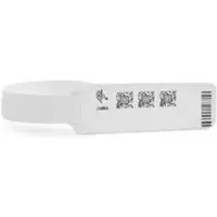 Zebra Technologies WRISTBAND, SYNTHETIC, 0.75x6IN 19.05x152.4MM , DT, Z-BAND ULTRA SOFT, COATED, P...