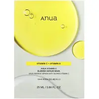ANUA , Vitamin-C-Blemish-Serum-Behandlungsmaske, 1 Blatt, 0,84 fl oz (25 ml)