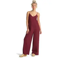 Billabong Jumpsuit "Only In Dreams", Damen, Gr. S, cranberry, Obermaterial: 100% Baumwolle., Overalls Jumpsuit
