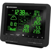 Bresser Basisstation für Funk Wetterstation mit Farbwechsel Display