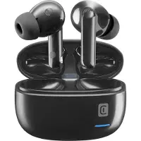 Cellularline ECLIPSE, True Wireless Stereo (TWS), Anrufe/Musik, 145 g, Kopfhörer, Schwarz