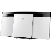 Panasonic SC-HC200, Heim-Audio-Mikrosystem, Schwarz, Weiß, 1 Disks, 20 W, 1-Weg, FM