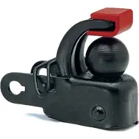 Hebie Anhängerkupplung F1 0501E schwarz Hochdeichselkupplung f. Sattelstütze
