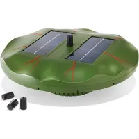 Esotec schwimmende Seerose Teichpumpe Komplett-Sett Springbrunnen Solar 101770