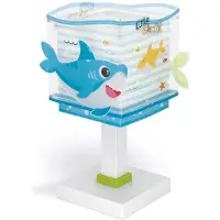 DALBER Tischlampe Little Shark für Kinder