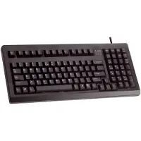 Cherry G80-1800 COMPACT KEYBOARD, Kabelgebunden, Schwarz, PS2/USB (QWERTZ - DE), Volle Größe (100%), Kabelgebunden, USB, QWERTZ, Schwarz