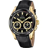Jaguar Herren Multifunktion Uhr Connected Sport Elegant Leder schwarz UJ962/2