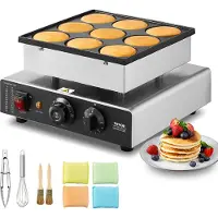 Vevor Mini-Pfannkuchenmaker kommerzielle Dutch mini Pfannkuchen Maschine
