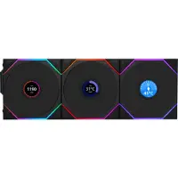 Lian Li Unifan Tl-lcd Wireless Reverse Ventilator 120 Mm 3 Einheiten