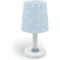 DALBER Kinderzimmer-Tischlampe Star Light sanftes Blau