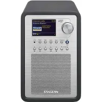 Sangean Revery R5, Internet, DAB+, Schwarz, Silber, Spotify, Gleichstrom