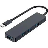 Gembird 4-port USB 3.1 (Gen 1) Type-C hub