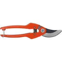 Bahco PRADINES P126-22-f 20 mm Gartenschere aus gehärtetem Stahl mit sichelförmigen Klingen