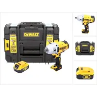 DeWalt DCF 899 NT Akku Schlagschrauber 18 V 950 Nm 1/2" Brushless + 1x Akku 5,0 Ah + TSTAK - ohne Ladegerät