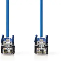 Nedis CAT5e-Netzwerkkabel - SF/UTP - RJ45 Stecker - RJ45 Stecker - 15.0 m - Rund - PVC - Blau - Umschlag