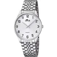 Lotus Herren Uhr Classic Casual Edelstahl Armbanduhr silber UL15883/1