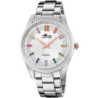 Lotus Damen Uhr Classic Elegant Edelstahl Armbanduhr Silber UL18898/2