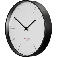 KIENZLE DCF Funk-Wanduhr Modern weiß, 25 cm