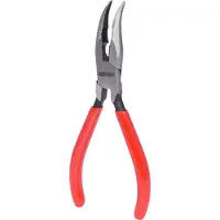 Ks Tools Flachrundzange, gebogen, 165mm ( 115.1318 )