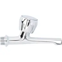 WOLFPACK Grifo Fregadero 12 cm- 1/2' Cromo Volante Metal