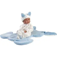 Llorens Bimbo blau mit Hasendecke 35cm