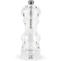 Peugeot Nancy, Salzmühle, Transparent, Acryl, Kohlenstoffstahl, Salz, 180 mm