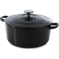 BK Bräter Bourgogne Jet Schwarz 24 cm