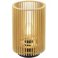 SLV Tischlampe Wud Holz