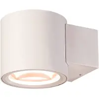 SLV Dimm-zu-Warm-Wandstrahler Oculus Weiß