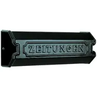 Ks Verlichting Zeitungsrolle Scroll Zeitungen Mit Text Zeitungen - Grün