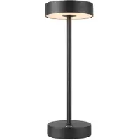 SLV Tischlampe für den Außenbereich Vinolina schwarz - wiederaufladbar