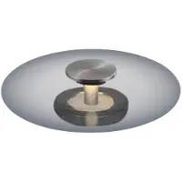 Paul Neuhaus Paul Pure Vitrum 4080 LED-Tischleuchte-Platin/Glas Smokey