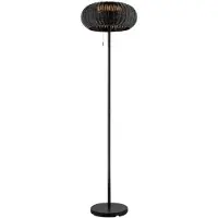 SLV Stehlampe Adegan Solar Solar Schwarz