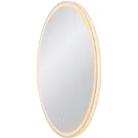 SLV Spiegelwandleuchte Trukko Chrom – Ø 80 cm
