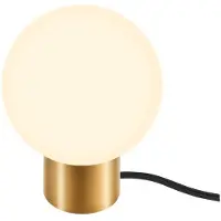 SLV Tischlampe Tiny Sun, bronze / altmessing, für Wohn- / Esszimmer, Glas, Tischlampe