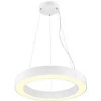 SLV Weiße Pendelleuchte Medo Ring 60 Ø 60cm