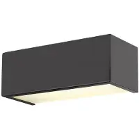 SLV Design-Wandleuchte Chrombo Led schwarze LED 3000K