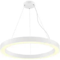 SLV Weiße Pendelleuchte Medo Ring 90 Ø 90cm