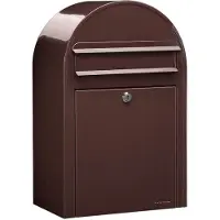 Bobi Briefkasten Classic 8017 Dunkelbraun
