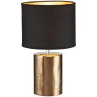 FISCHER&HONSEL GMBH Tischlampe Bronz Ø 20cm