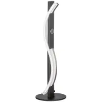 FISCHER&HONSEL GMBH Tischlampe BRIDGE, dimmbar, schwarz, für Wohn- / Esszimmer, Metall, Modern, Tischlampe