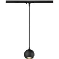 SLV LIGHT EYE 90, 1 Pendelleuchte, GU10, Pendellänge 150cm, 1x max. 6W, matt schwarz 1008168