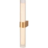 SLV 1007616 LYGANT double, Wandaufbauleuchte, 3000 K, 11 W, messing