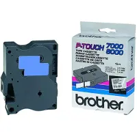 Brother P-touch Band - TX-141 - schwarz auf transparent - 15m x 18mm
