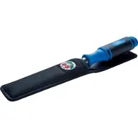 Wolfcraft 1009026, Schälmeißel, Querschneide, Schwarz, Blau