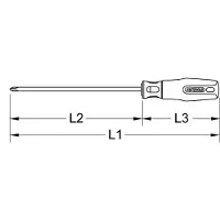 Ks Tools 965.0903, 268 mm, 117 g