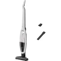 Electrolux ES31CB18SH, Stabstaubsauger, Beutellos, Weiß, 0,3 l, Trocken, Akkustand