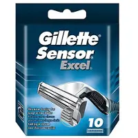 Gillette Sensor Excel Rasierklingen, 10er Pack x 10